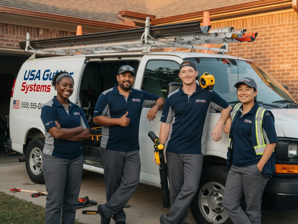 Gutter Installation company in Opdyke, IL