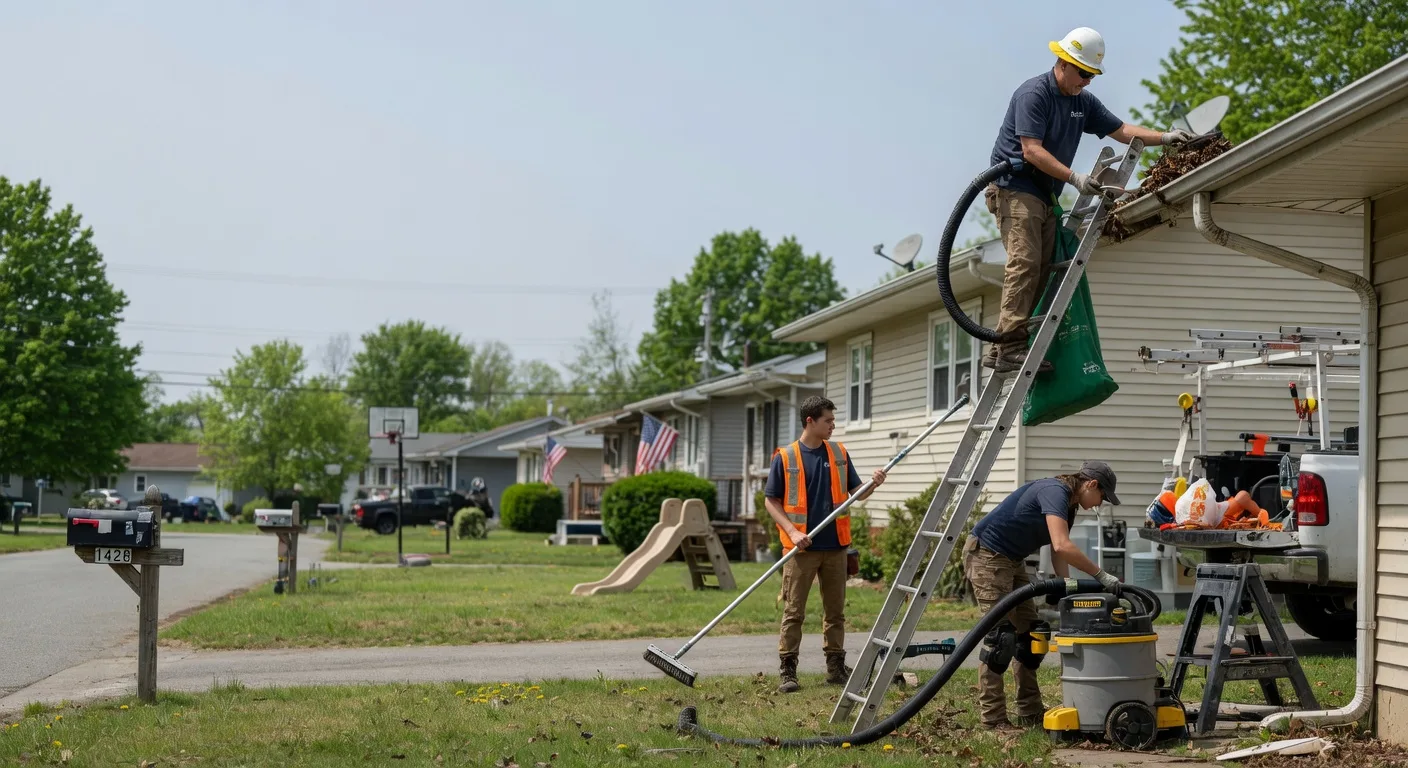 Gutter Installation in Opdyke, IL near me